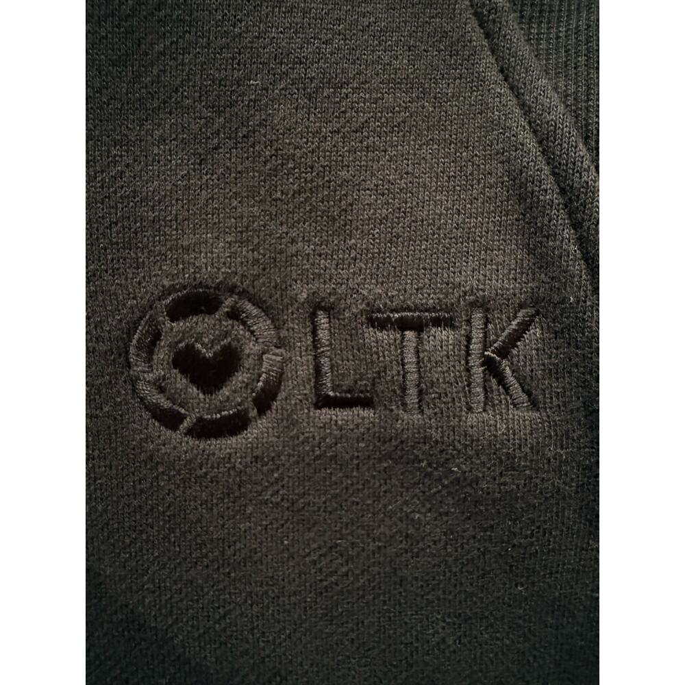 Lululemon Sweatshirt Womens M/L Scuba Quarter Zip Pull Over Cropped Thumb Holes - Picture 8 of 11